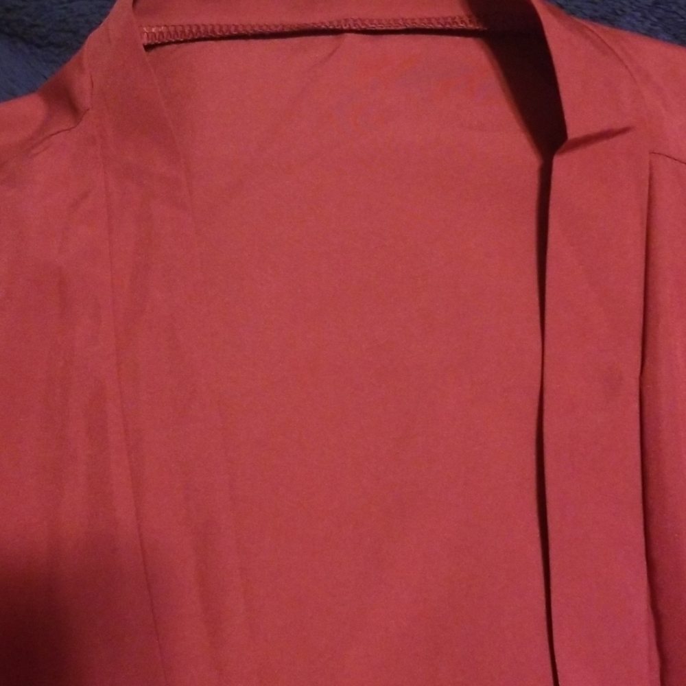 Long Maroon Cardi - Picture 3 of 3